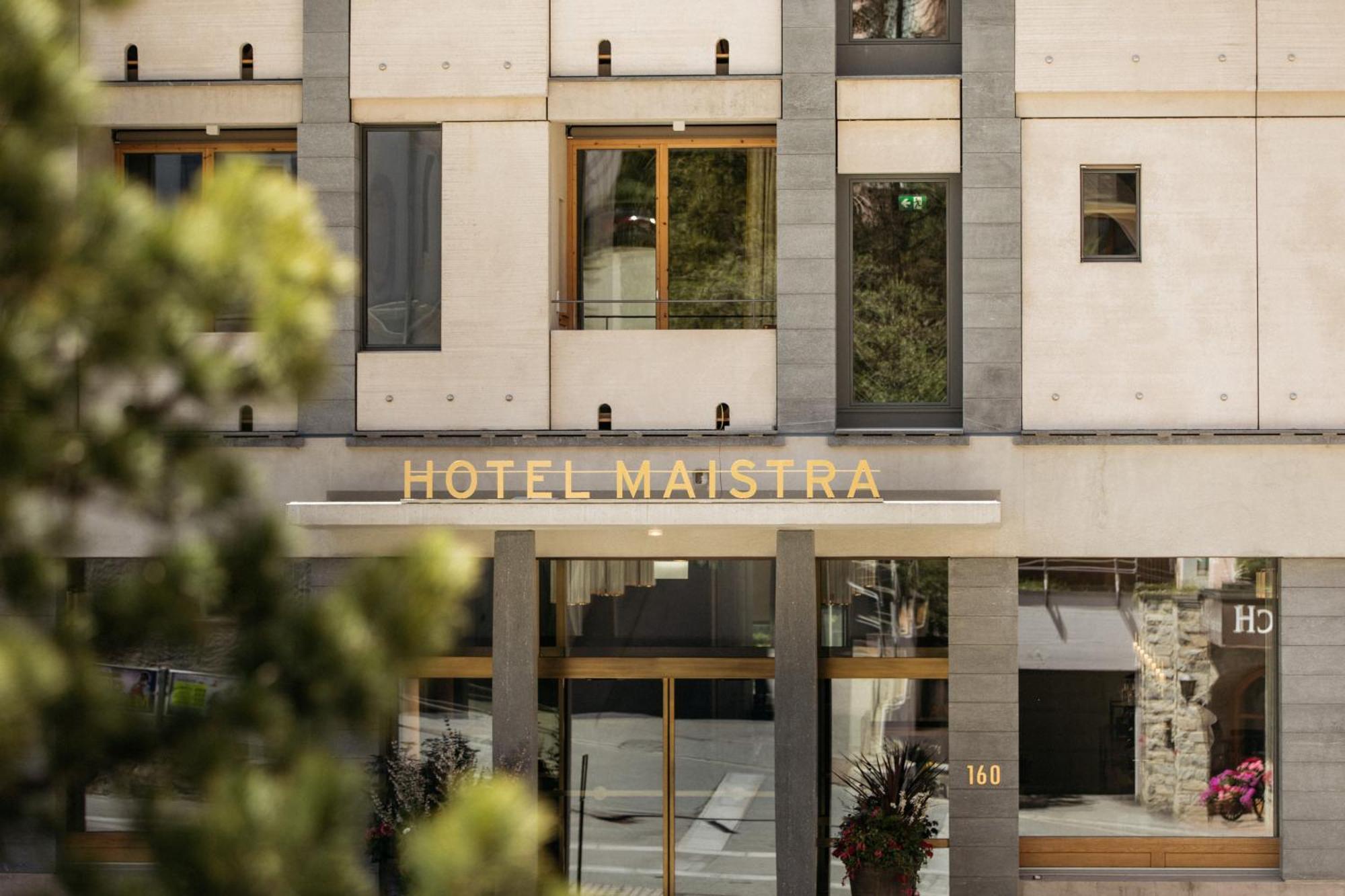 Hotel Maistra 160 Pontresina Dış mekan fotoğraf